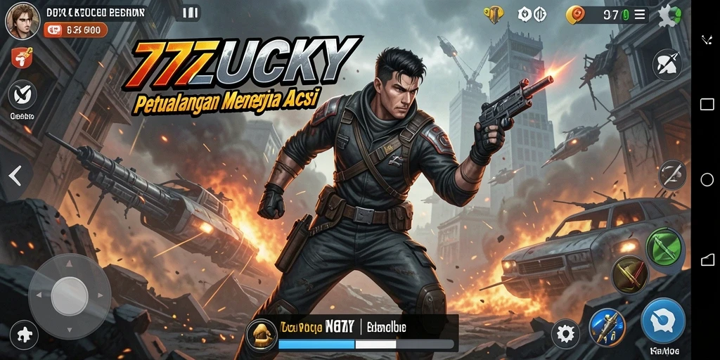 Tangkapan layar gameplay mendebarkan dari 777LUCKY.
