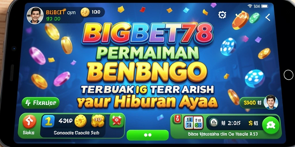 Tampilan menarik dari gameplay Bingo di BIGBET78.