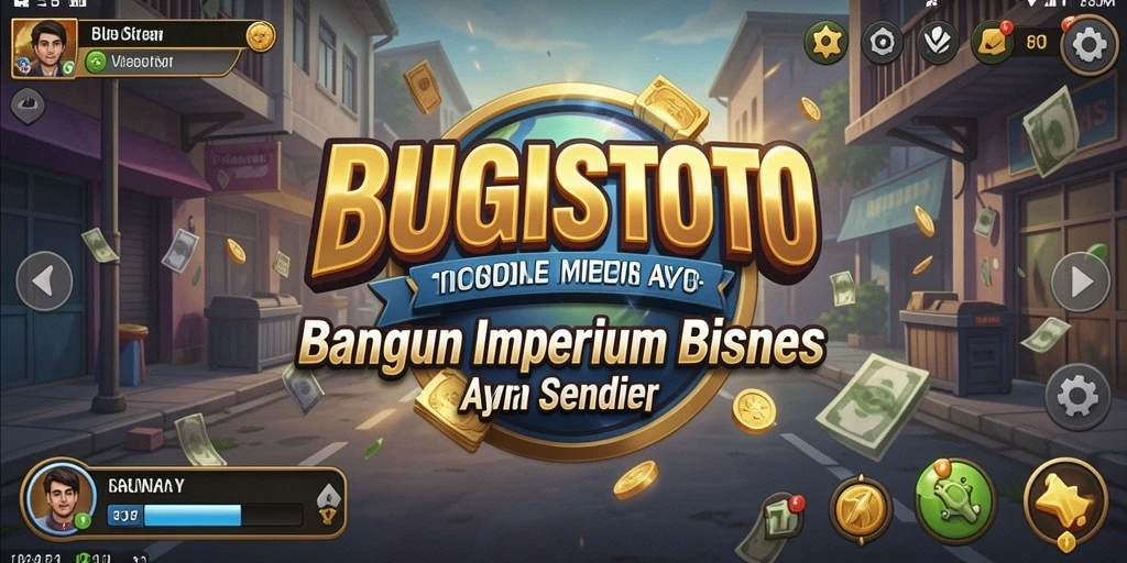 Tangkapan layar gameplay <strong>BUGISTOTO</strong> yang menunjukkan keseruan membangun bisnis.