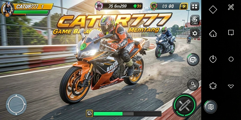 Tampilan gameplay seru dan menantang dari CATUR777 yang penuh aksi.