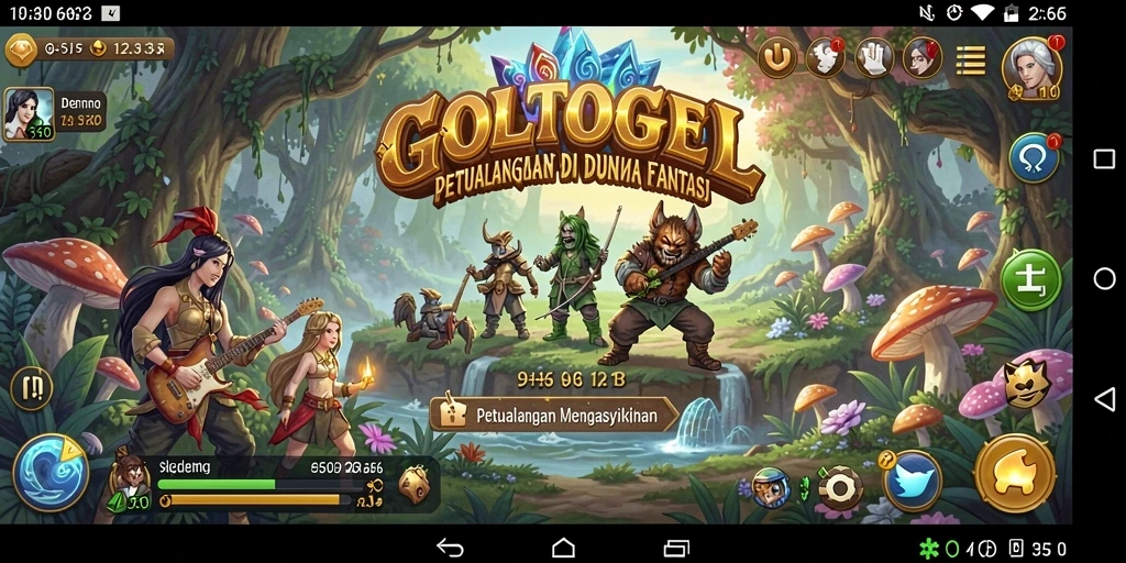 Screenshot GOLTOGEL menampilkan aksi seru dalam petualangan menegangkan.