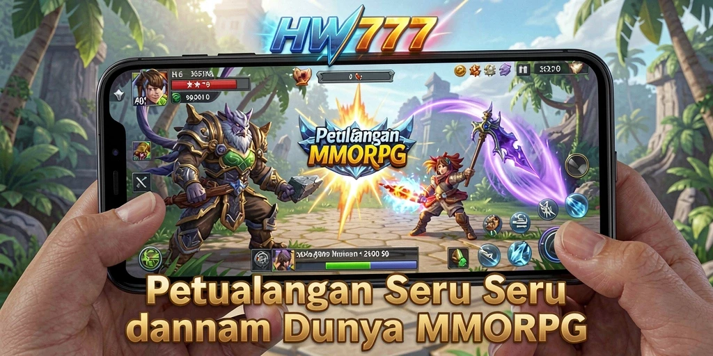 Gameplay seru HW777 menampilkan pertempuran epik antar pemain.