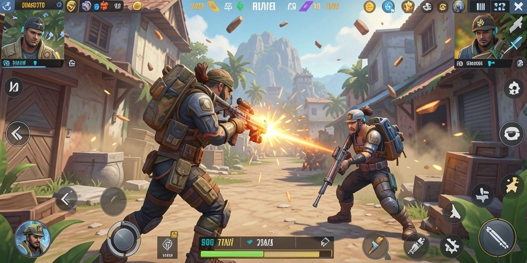 Gameplay mendebarkan di arena pertarungan ORMASTOTO.
