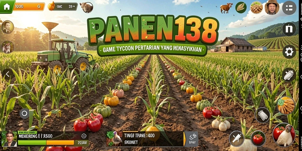 Tampilan gameplay PANEN138 yang menarik dan interaktif.