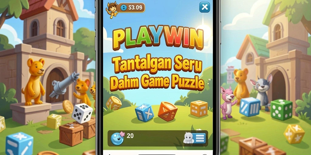 Tampilan gameplay PLAYWIN yang menarik dan menantang dalam genre Puzzle.