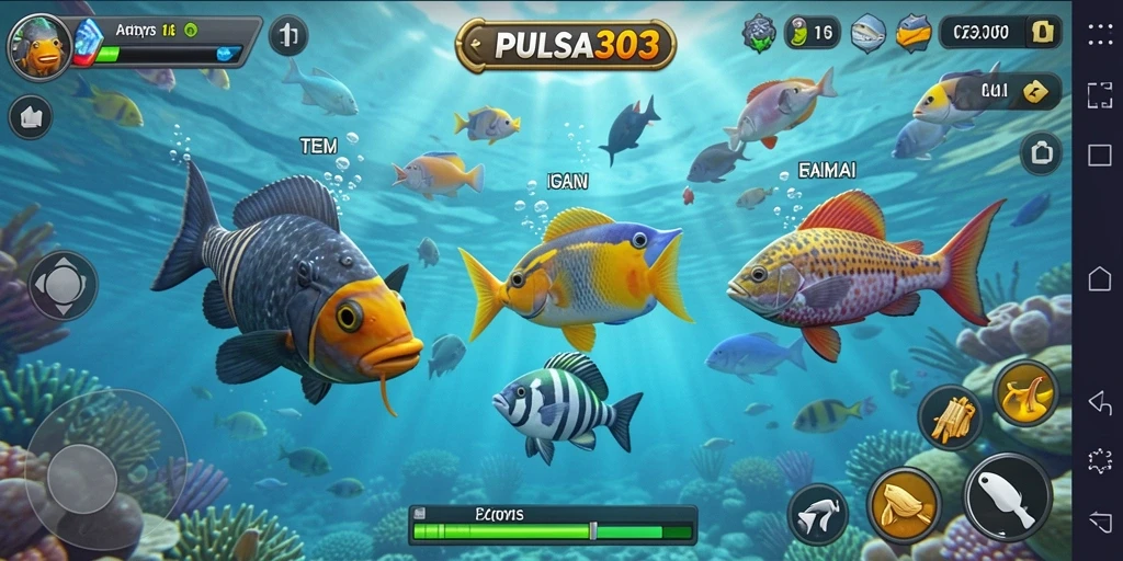 Gameplay Tembak Ikan yang Seru di PULSA303.