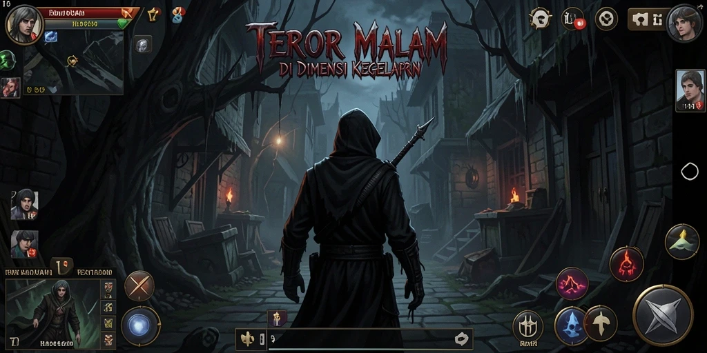 Screenshot utama T6 menampilkan gameplay Horror yang intens dan mencekam.